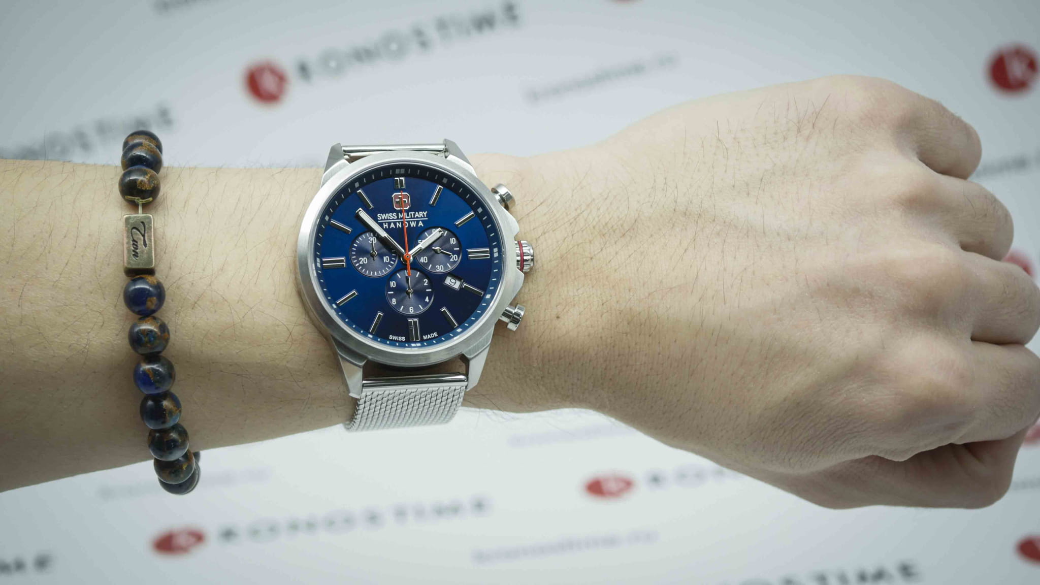 Swiss Military Hanowa Swiss Military Hanowa 06-3332.04.003  - задняя крышка металл сталь корпуса, швейцария часы